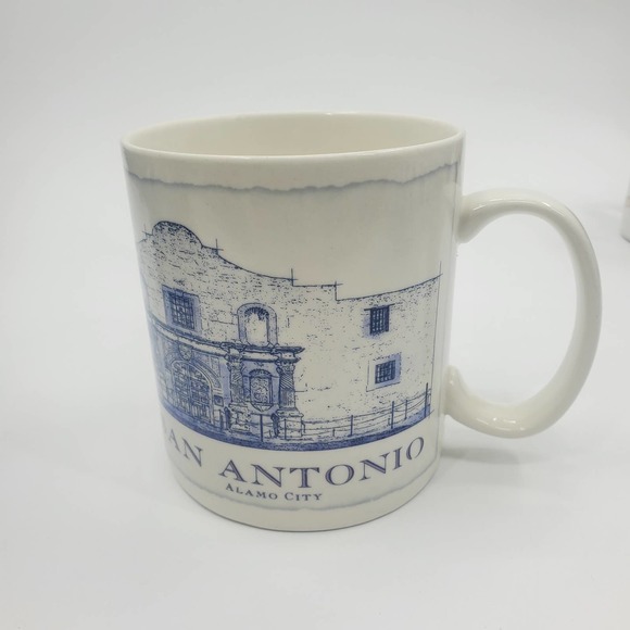 Starbucks San Antonio Alamo Architect Skyline Series 2006 18oz Coffee Mug Cup - Picture 1 of 5